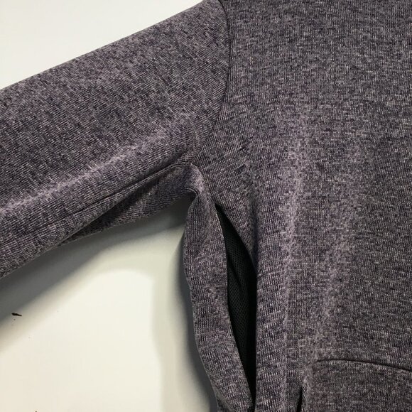 Nike Dri Fit Pullover Purple Knit Hooded Sweater Size S - Picture 12 of 14